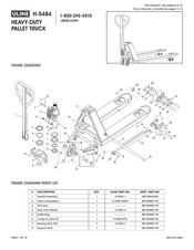 Uline H-5484 Mode D'emploi