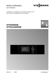 Viessmann VITOLADENS Notice D'utilisation