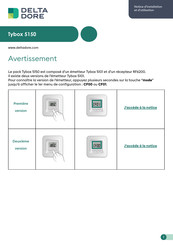 DELTA DORE TYBOX 5150 Notice D'installation Et D'utilisation