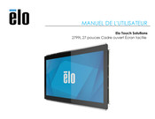 Elo Touch Solutions 2799L Manuel De L'utilisateur