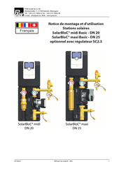 Paw SolarBloC midi Basic Notice De Montage Et D'utilisation