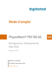 getemed PhysioMem PM 100 4G Mode D'emploi