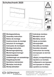 Germania Valega 2620 Instructions De Montage