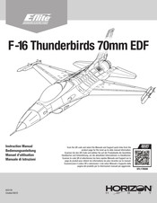 Horizon Hobby E-FLITE F-16 Thunderbirds 70mm EDF Manuel D'utilisation