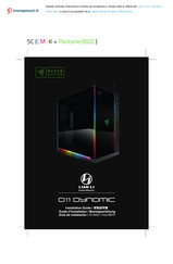 Lian Li Razer Edition O11 DYNAMIC Guide D'installation