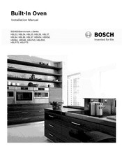 Bosch 500 Benchmark Série Manuel D'installation