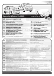 ECS Electronics SY-009-DH Instructions De Montage