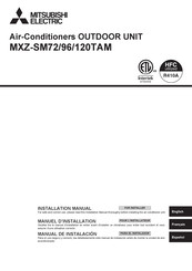 Mitsubishi MXZ-SM96TA Manuel D'installation