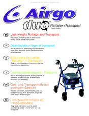 Airgo duo Manuel D'instructions