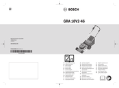 Bosch GRA 18V2-46 Notice Originale
