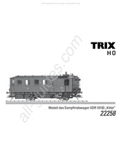 Trix 22258 Mode D'emploi
