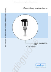 Burkert 8137 Manuel D'instructions