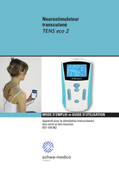 schwa-medico TENS eco 2 Mode D'emploi Et Guide D'utilisation