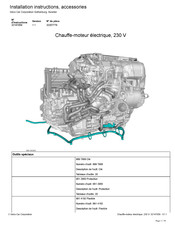 Volvo 32207779 Instructions D'installation