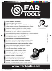 Far Tools S1P-KM2-180 Notice Originale