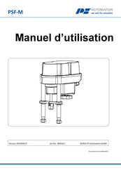 PS Automation PSF-M401 Manuel D'utilisation