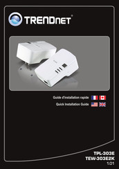 TRENDnet TPL-303E Guide D'installation Rapide