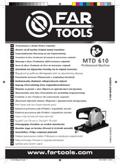 Far Tools MTD 610 Notice Originale