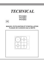 Technical TP31GW/2 Manuel D'utilisation Et D'installation