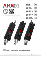 AMB 1050 FME-1 Mode D'emploi