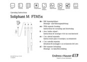 Endress+Hauser Soliphant M FTM5 Série Instructions De Montage