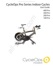 CycleOps 400 Pro Mode D'emploi