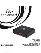 Cablexpert DSP-2PH4-001 Manuel