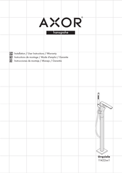 Axor Hansgrohe Urquiola 11422 1 Serie Instructions De Montage / Mode D'emploi / Garantie
