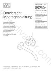 Dornbracht 36 861 662-FF 0010 Instructions De Montage