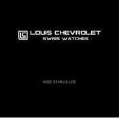 Louis Chevrolet LC15 Mode D'emploi