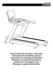BH FITNESS G688BM Instructions De Montage Et Utilisation