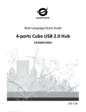 Conceptronic C4USB2CUBEG Guide Rapide