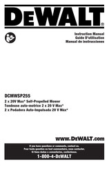 DeWalt DCMWSP255 Guide D'utilisation