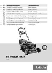 Güde BIG WHEELER 534.2 R Traduction Du Mode D'emploi D'origine