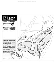 Graco EZ Latch Mode D'emploi