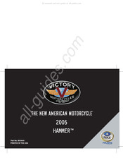 Polaris Victory Motorcycles HAMMER 2005 Mode D'emploi