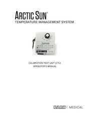 Medivance ARCTIC SUN Manuel De L'opérateur