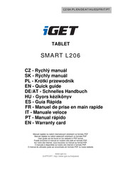 Iget SMART L206 Manuel De Prise En Main Rapide