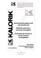 Kalorik PPG 40738 Mode D'emploi