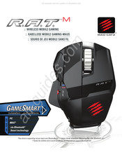 Mad Catz R.A.T. M Mode D'emploi