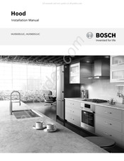 Bosch HUI50351UC Manuel D'installation