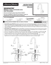 American Standard EDGEWATER 4932.300 Instructions D'installation