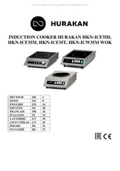 HURAKAN HKN-ICW35M Mode D'emploi