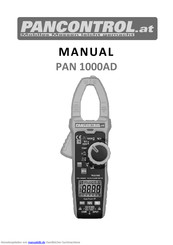 PANCONTROL PAN 1000AD Manuel D'instructions