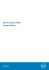 Dell Precision 5510 Manuel Du Propriétaire