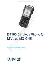 Mitel DT390 Guide De Référence Rapide