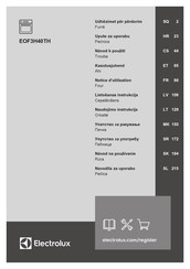 Electrolux EOF3H40TH Notice D'utilisation