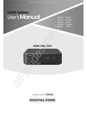 DigitalZone HDMI 204L Mode D'emploi