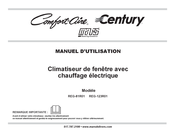 Mars Comfort-Aire Century REG-123R01 Manuel D'utilisation