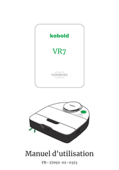 Vorwerk Kobold VR7 Manuel D'utilisation